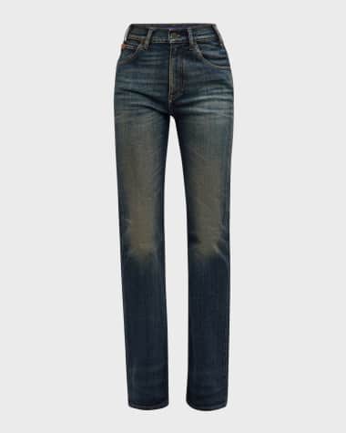 Ralph Lauren Collection Kaida Bootcut-Leg Telluride Denim Jeans