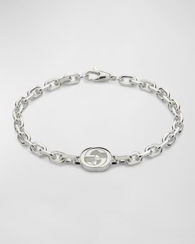 Gucci Interlocking G Bracelet in 925 Sterling Silver