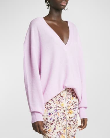Isabel Marant Larana Oversized Wool-Cashmere Sweater
