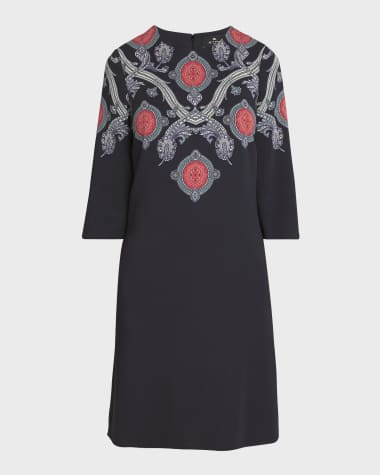 Etro Printed Shift Dress