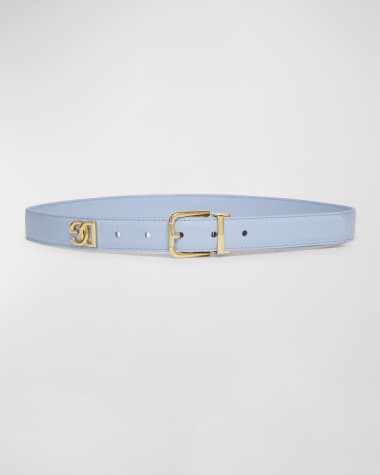 Dolce&Gabbana DG Logo Leather Belt