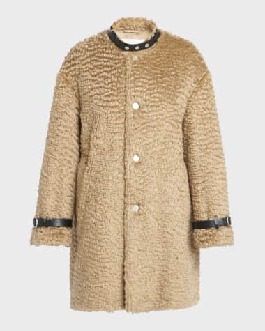 Jil Sander Wavy Mohair Coat