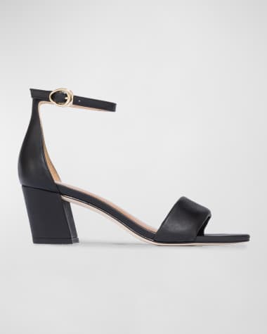 Bernardo Bowie Leather Ankle-Strap Sandals