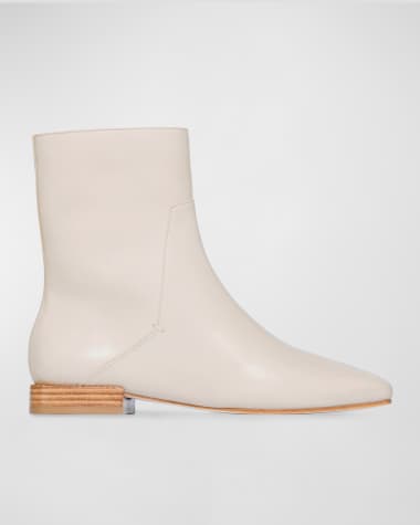 White Women s Designer Booties Neiman Marcus