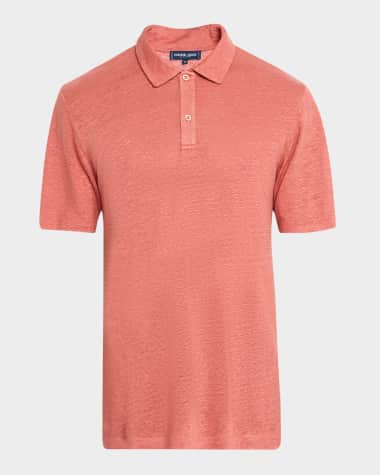 Orange Men s Designer Polo Shirts Neiman Marcus