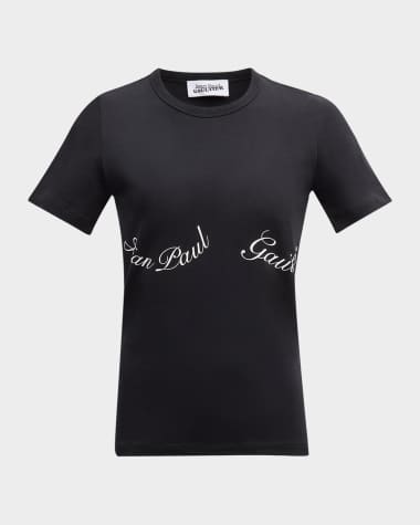 Jean Paul Gaultier Logo Cotton Baby Tee