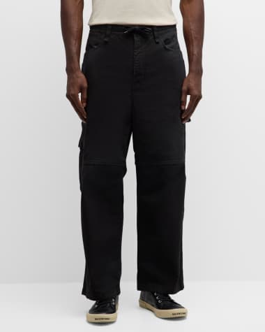 Balenciaga Men's Cotton Ripstop Skater Pants