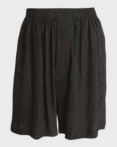 Balenciaga Tropical Flowers Pyjama Shorts