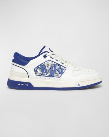 Amiri Men's Classic Leather Logo Low-Top Sneakers