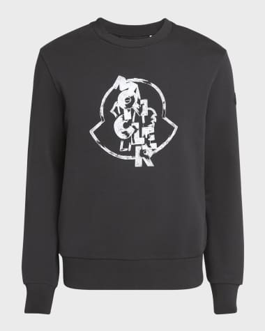 Moncler Men's Logo Graphic Sweatshirt