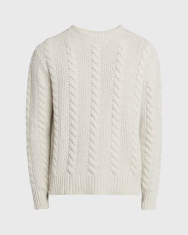 Moncler Men's Cashmere Cable Knit Sweater