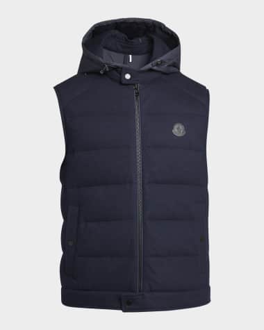 Moncler Men's Rezila Cashmere Down Vest