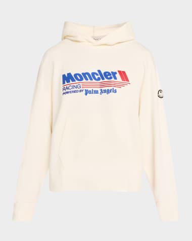 Moncler Genius x Palm Angels Men's Retro Logo Hoodie