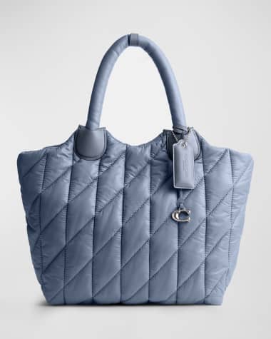 Coach Iris Quilted Nylon Tote Bag
