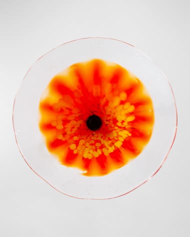 Dale Tiffany Milagra Art Glass Wall Decor, 12" Round