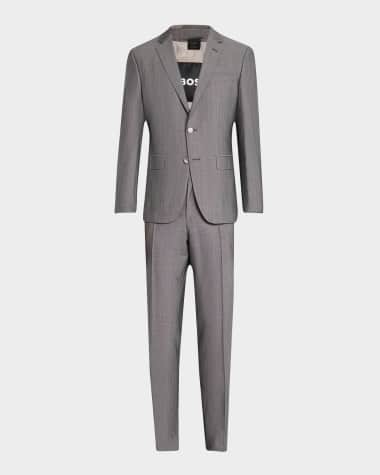 BOSS Men's Huge Slim Fit Two-Piece Suit