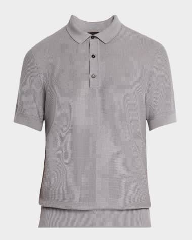 BOSS Men's Daremo Knit Polo Sweater