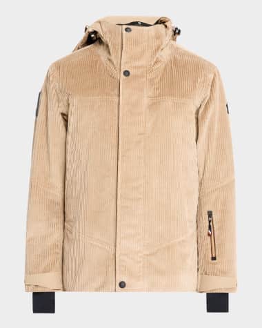 Moncler Grenoble Men's Ettal Corduroy Down Ski Jacket