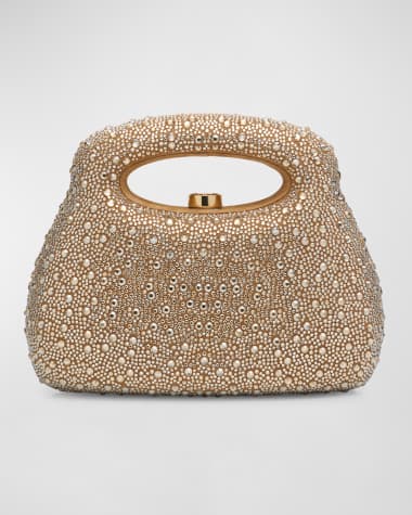 Cult Gaia Mimi Crystal Top-Handle Bag