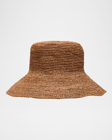 Rag & Bone Jade Raffia Bucket Hat