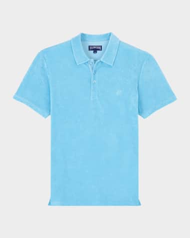 Vilebrequin Men's Organic Terry Polo Shirt