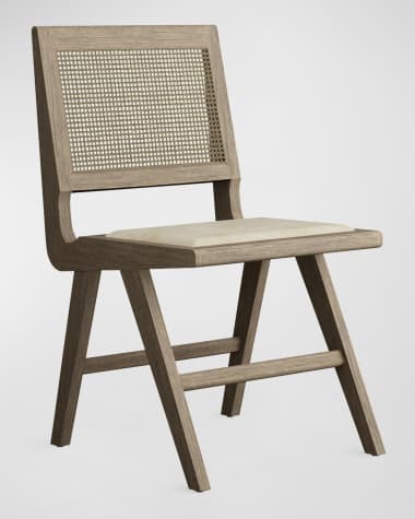 Cavalletto Home Cane Dining Side Chair, Set of 2