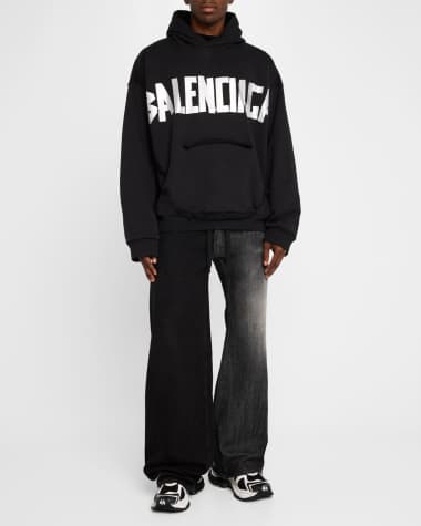 Balenciaga Men's Fifty Fifty Jeans
