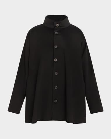 Eskandar High Neck Caucasus Coat (Long Length)