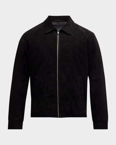 Theory Men's Hazelton Leather Blouson Jacket