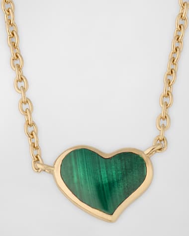 Jan Leslie Single Heart Pendant Necklace