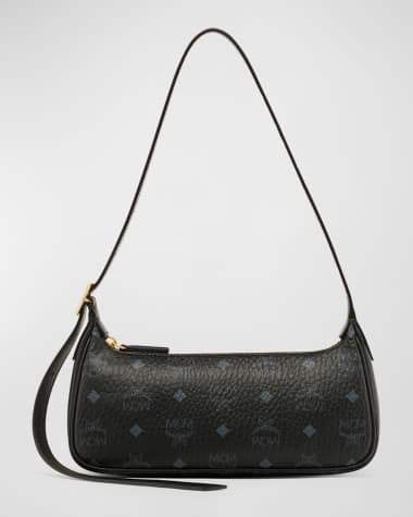MCM Aren Small Visetos Shoulder Bag