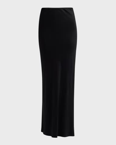 A.L.C. Greta Satin Maxi Skirt