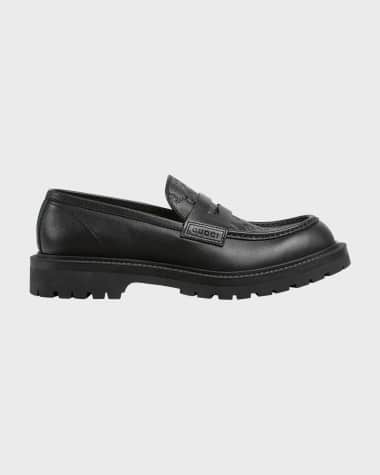 Gucci Men's Miart Guccissima Lug Sole Loafers