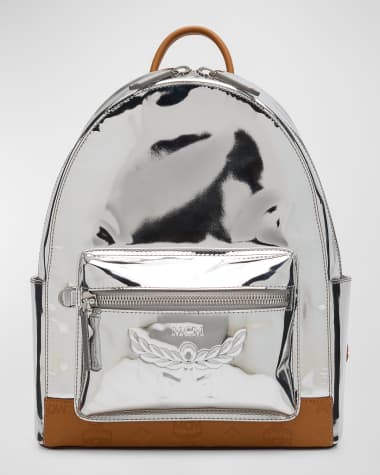 MCM Men's Stark Small Leather Backpack
