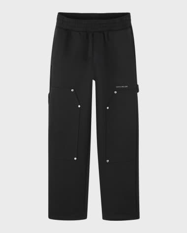 Givenchy Boy's Logo-Print Joggers, Size 8-14