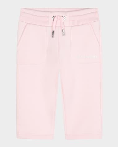 Givenchy Girl's 4G Logo-Print Joggers, Size 12M-3
