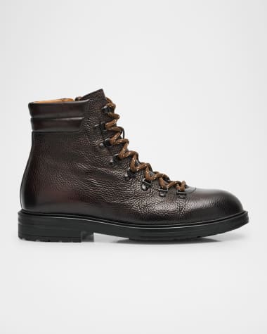 Magnanni Men's Montana X Leather Hiking Boots