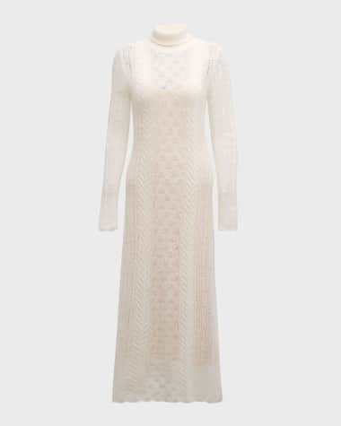 Ulla Johnson Kassia Turtleneck Maxi Dress