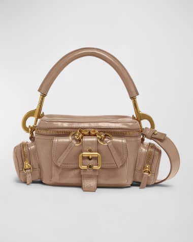 Chloe Camera Bag Small in Natural Shiny Calfskin