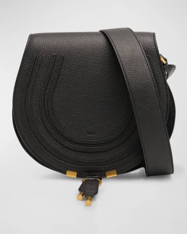 Chloe Marcie Medium Slim Crossbody Bag in Grained Calfskin