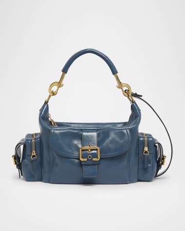 Chloe Camera Bag Medium in Natural Shiny Calfskin