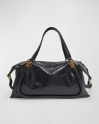 Chloe Paraty 24 Large Bag in Shiny Calfskin