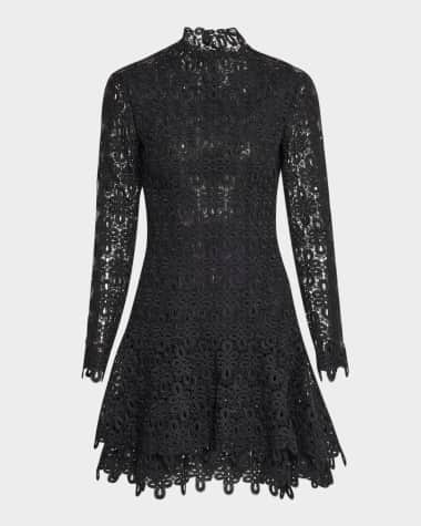 Black Mini/Short Designer Cocktail & Party Dresses | Neiman Marcus