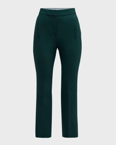 Veronica Beard Arte Straight Cropped Pants