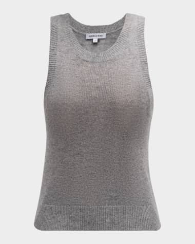 Veronica Beard Jerrel Cashmere Tank Top