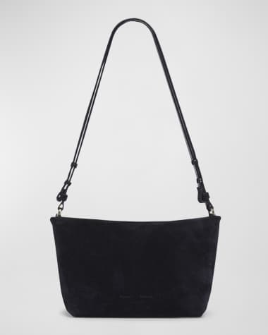 Proenza Schouler Bond Zip Suede Shoulder Bag