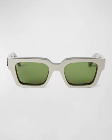 Off-White Virgil Square Acetate Sunglasses