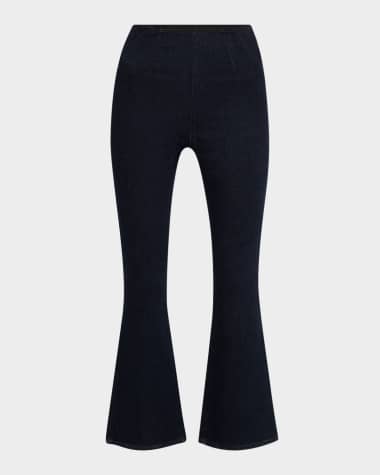 Veronica Beard Carson Off-Duty Kick-Flare Jeans