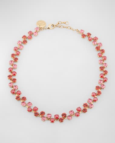 Rebekah Price Jolene Crystal Statement Necklace