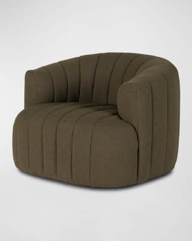 Four Hands Elliana Boucle Swivel Chair